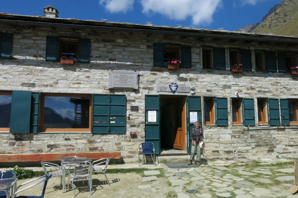 Le 2ème bâtiment du Refuge Vittorio Sella
